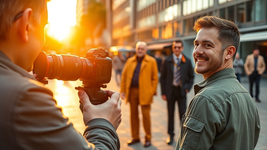 איך נראה תהליך צילום לאתרי הכרויות אצל אלכס?