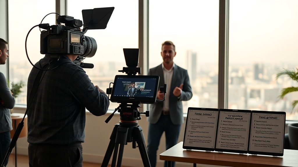 מאחורי הקלעים: איך אני בונה סרטון תדמית לעסק שמוכר