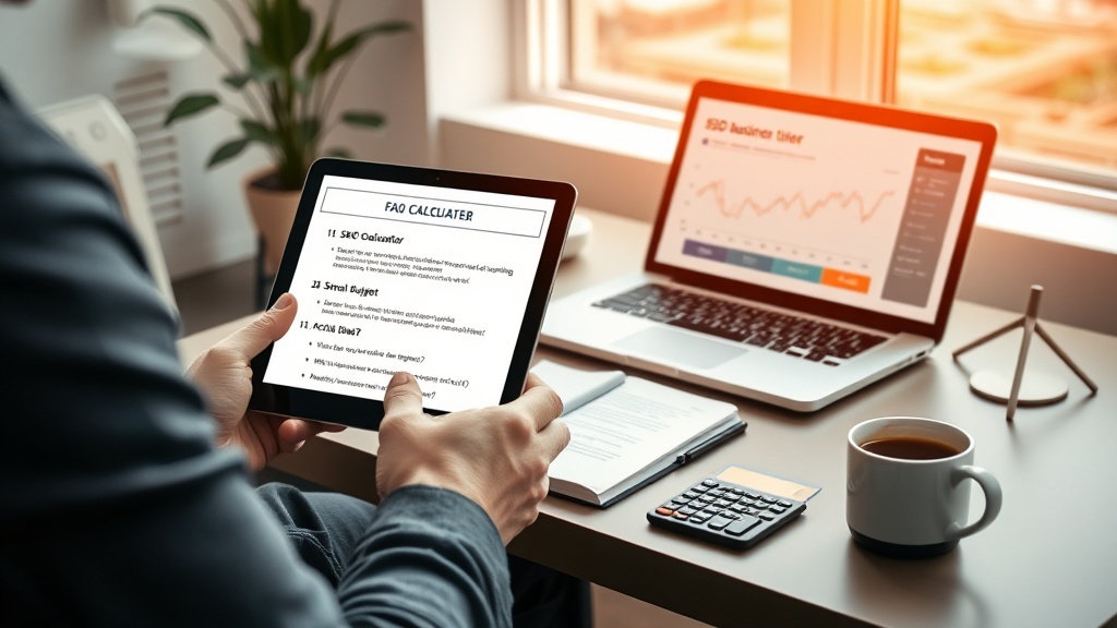 שאלות נפוצות על מחשבון קידום אתרים (FAQ)